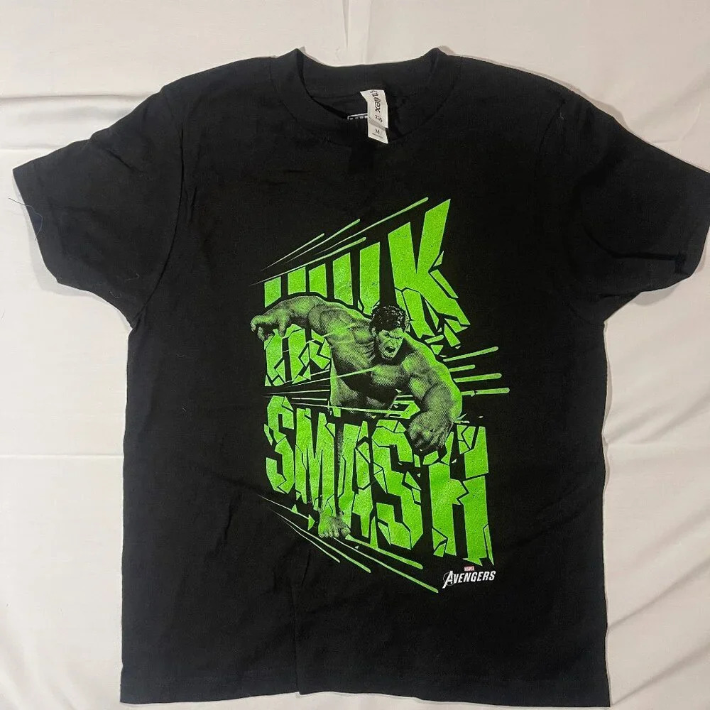 Marvel Hulk Smash Shirt Youth Medium